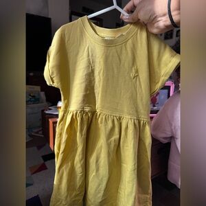 Zara Vibrant Yellow Kids' dress